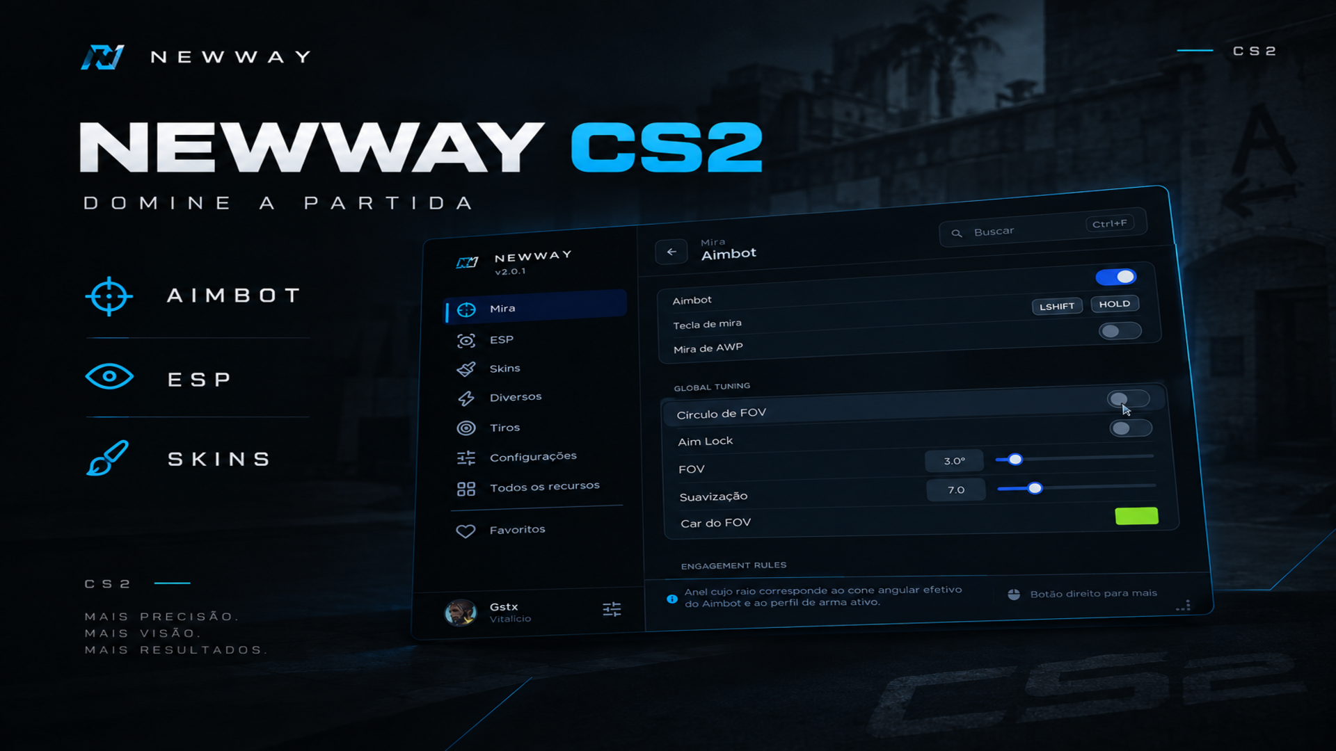 NewWay CS2 Monthly